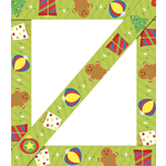 CARSON DELLOSA PUBLISHING CO Holiday Straight Borders