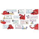 SCHOLASTIC TEACHING RESOURCES Clifford The Big Red Dog® Class Rules Mini Bulletin Board Set