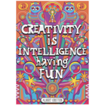 SCHOLASTIC TEACHING RESOURCES Creativity Is Intelligence Pop Chart