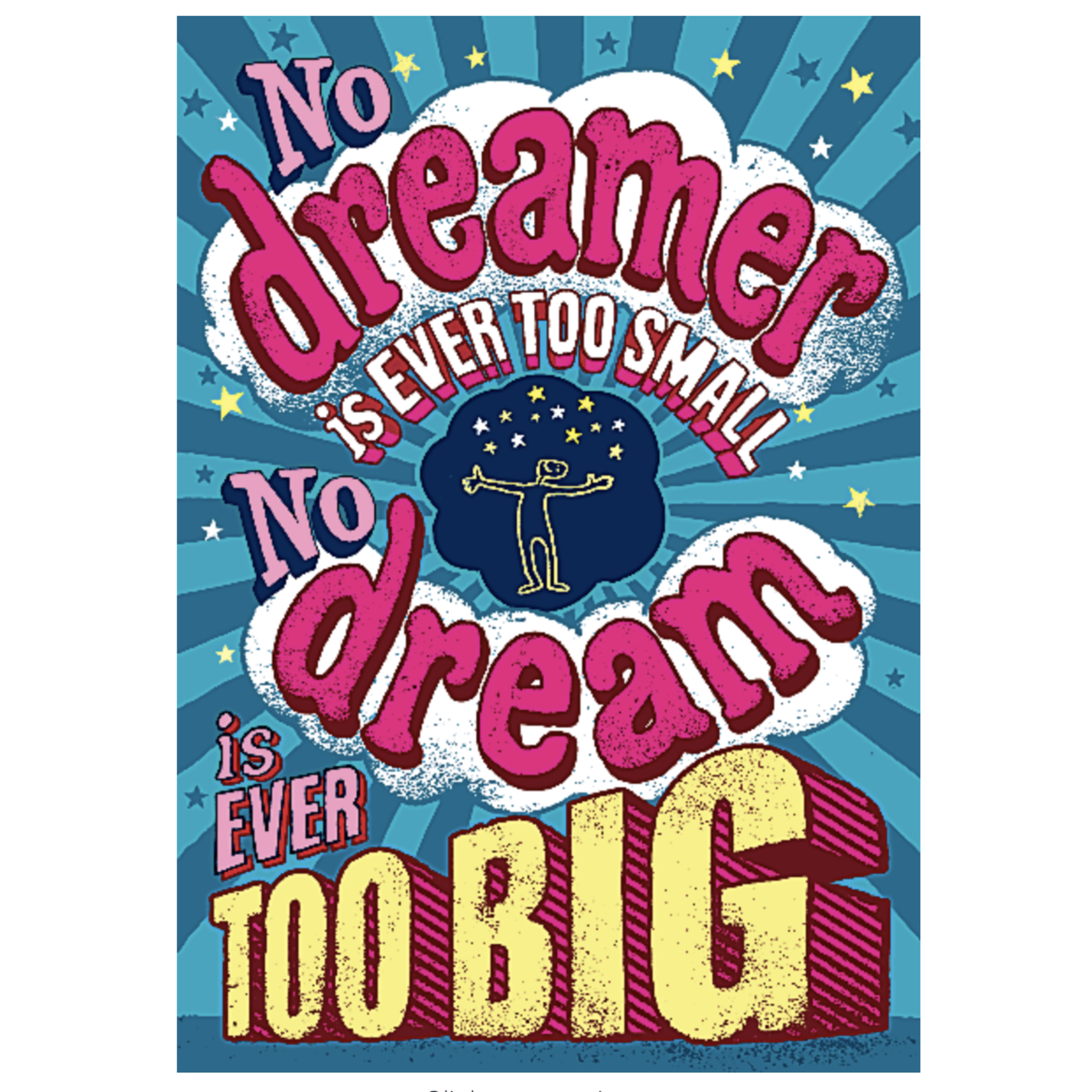 SCHOLASTIC TEACHING RESOURCES No Dreamer Is Ever Pop Chart