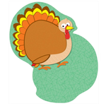 CARSON DELLOSA PUBLISHING CO Turkey Mini Cut Outs