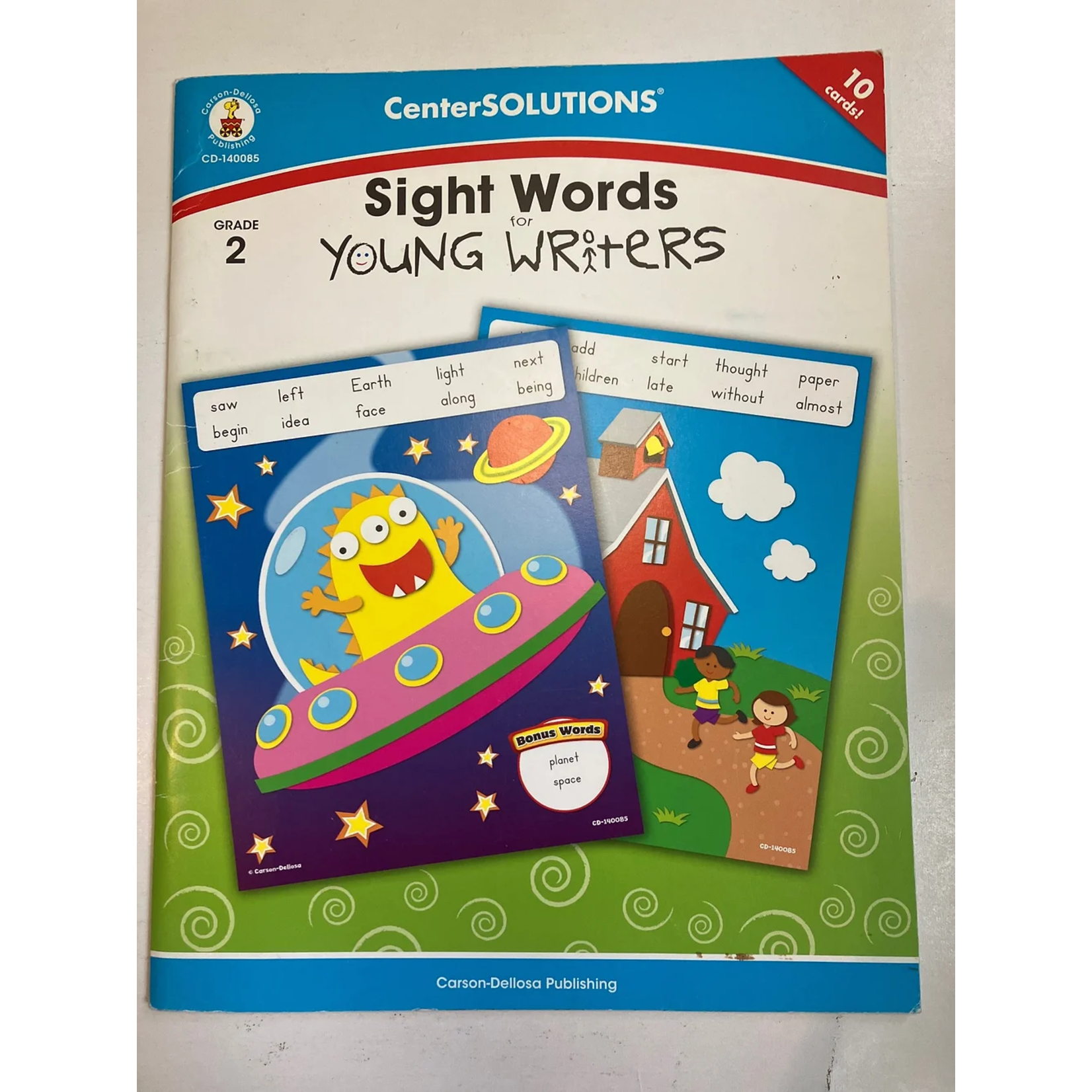 CARSON DELLOSA PUBLISHING CO Sight Word Lists For Young Writers Grade 2