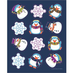 CARSON DELLOSA PUBLISHING CO Winter Fun Shape Stickers