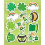 CARSON DELLOSA PUBLISHING CO St Patricks Shape Stickers