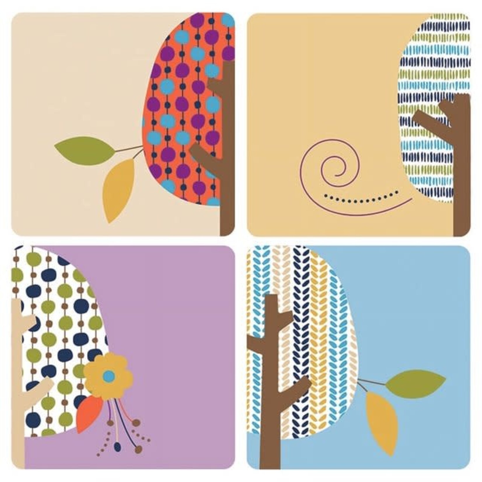 CARSON DELLOSA PUBLISHING CO You-Nique Trees Mini Cut-Outs