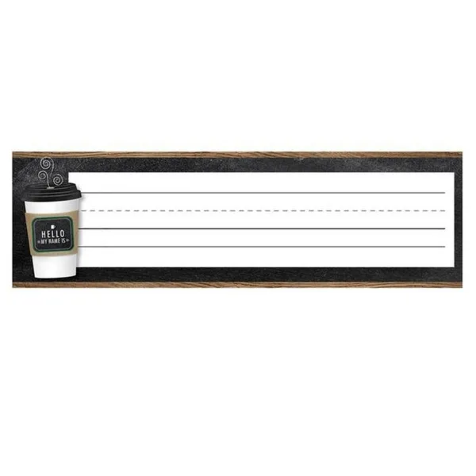CARSON DELLOSA PUBLISHING CO CLM School Girl: Industrial Cafe Nameplates