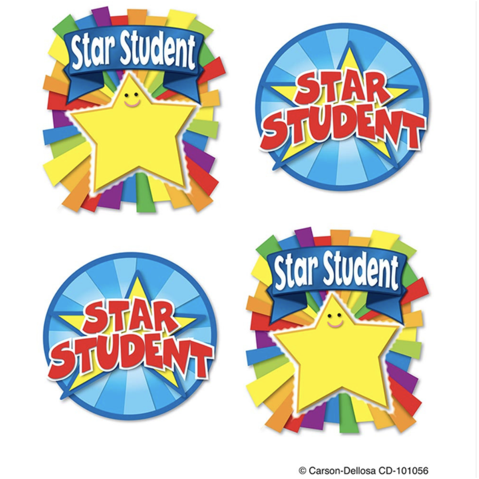 CARSON DELLOSA PUBLISHING CO CLM Star Student Tattoos