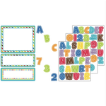 CARSON DELLOSA PUBLISHING CO Color Me Bright Stickers - Letters and Labels