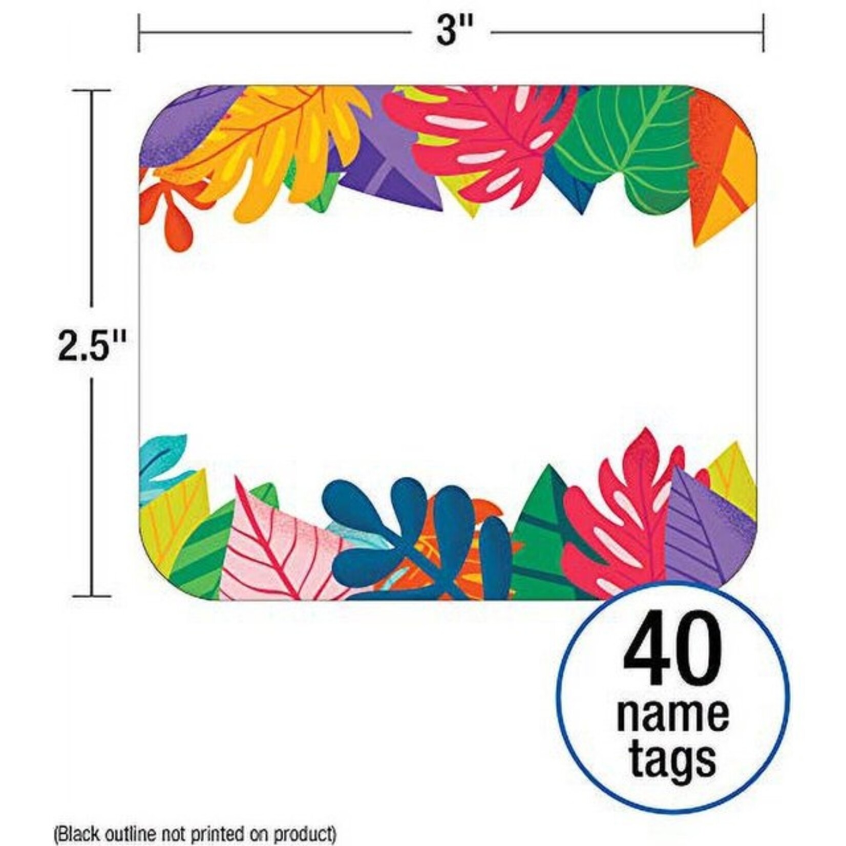 CARSON DELLOSA PUBLISHING CO One World Name Tags