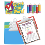 CARSON DELLOSA PUBLISHING CO Check Out Our Work Bulletin Board Set