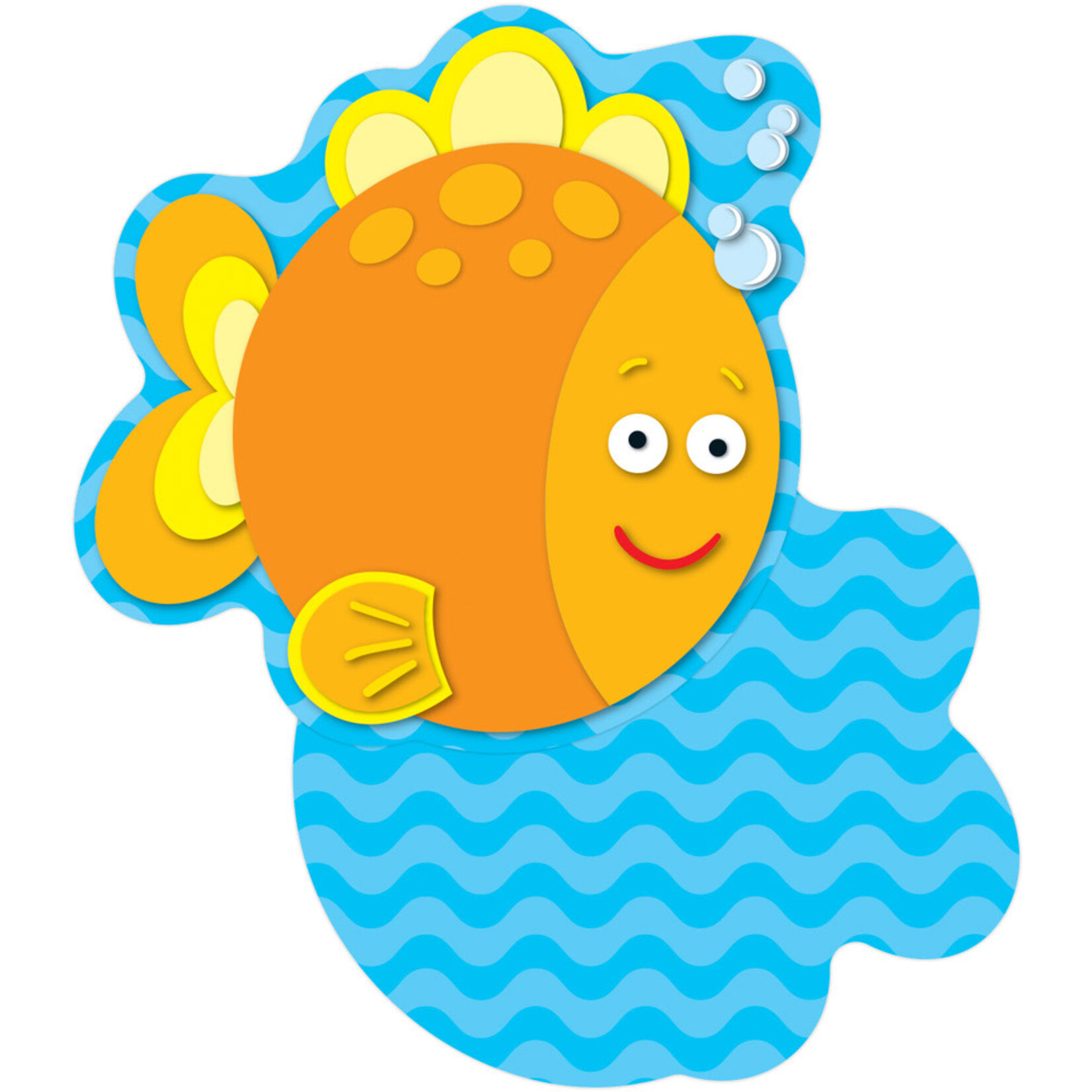 CARSON DELLOSA PUBLISHING CO Fish Two-Sided Mini Accents