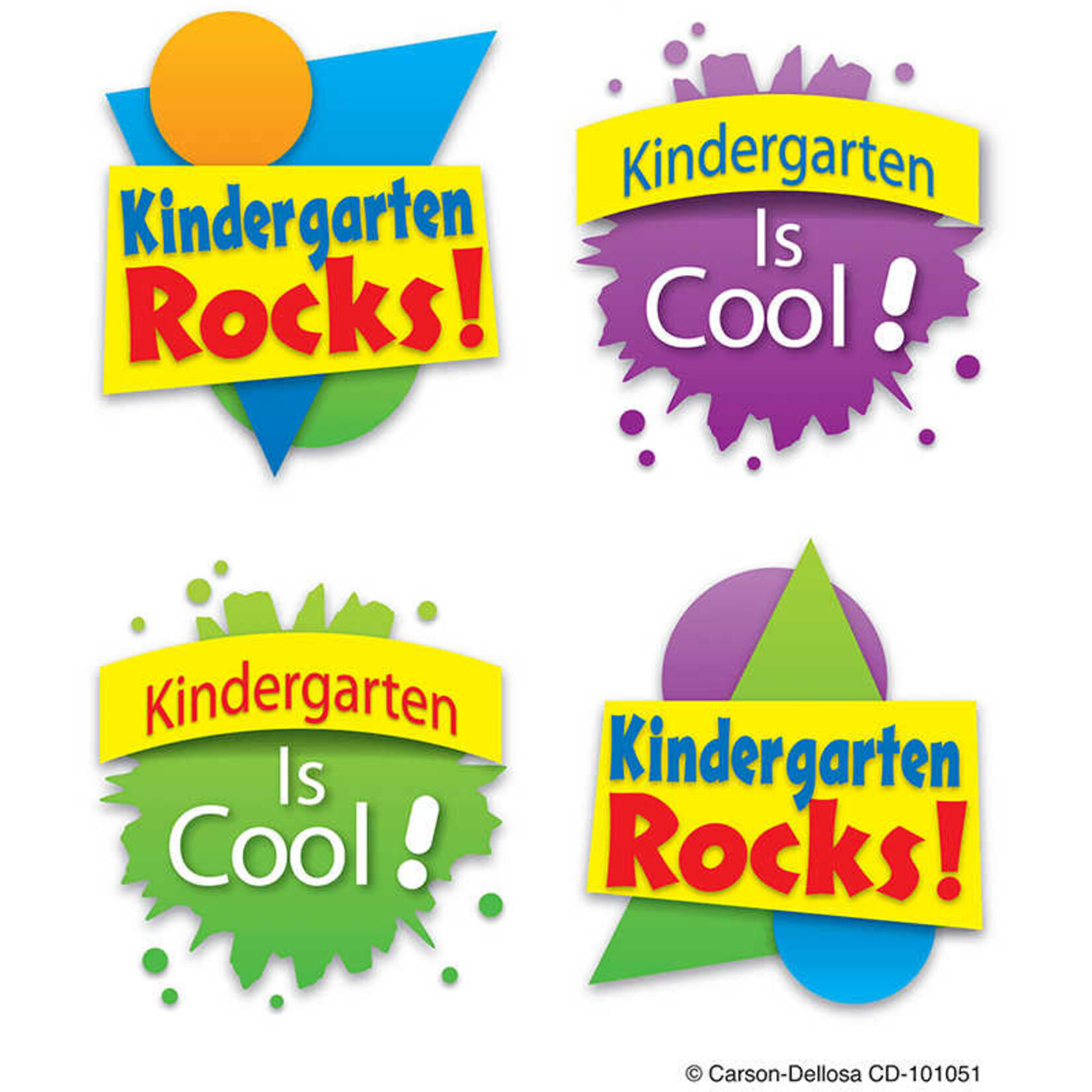 CARSON DELLOSA PUBLISHING CO Kindergarten Tattoos