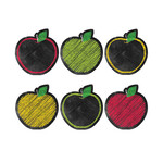 CREATIVE TEACHING PRESS Designer Cut-Outs, Chalk It Up! Apples