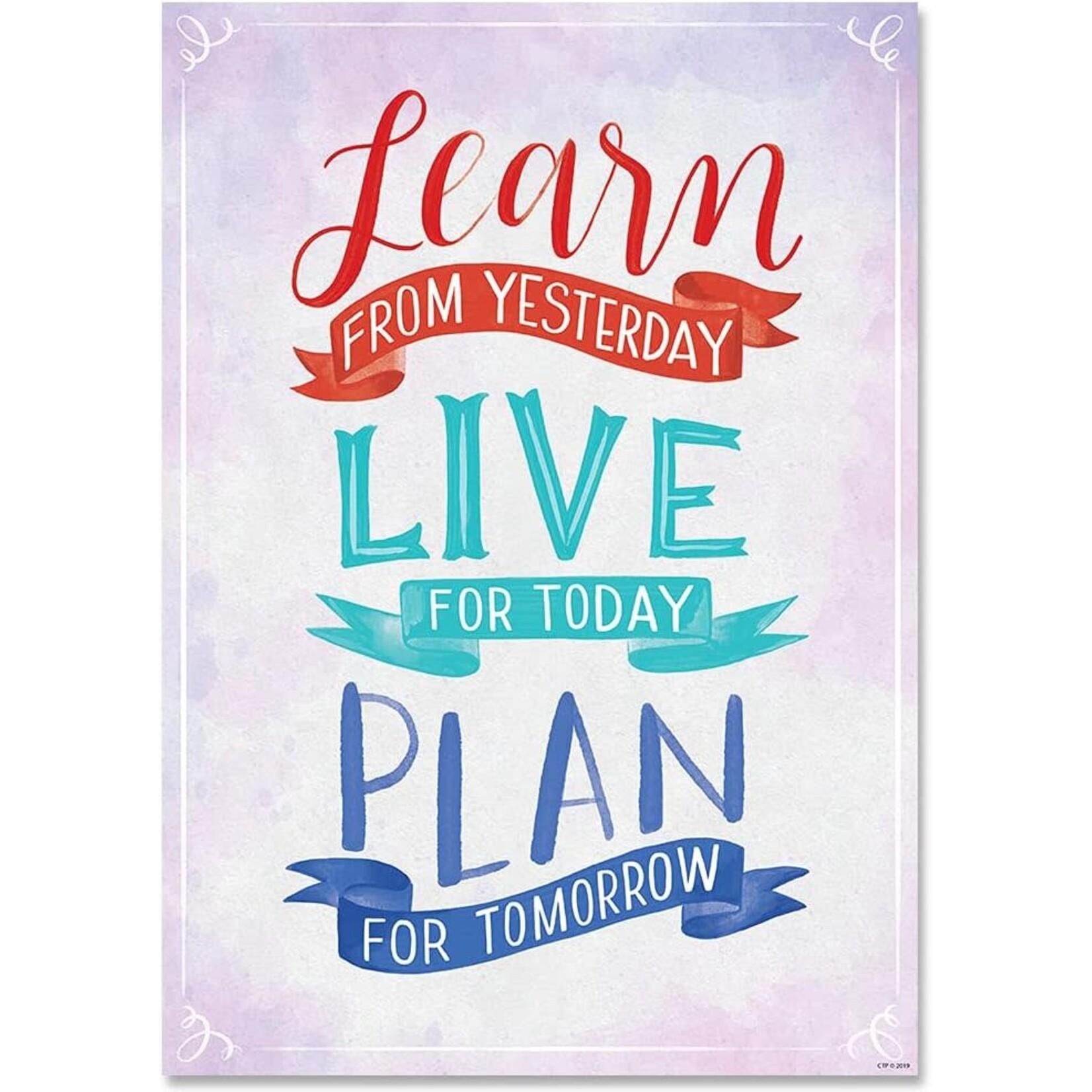 CREATIVE TEACHING PRESS Learn, Live, Plan Inspire U Poster