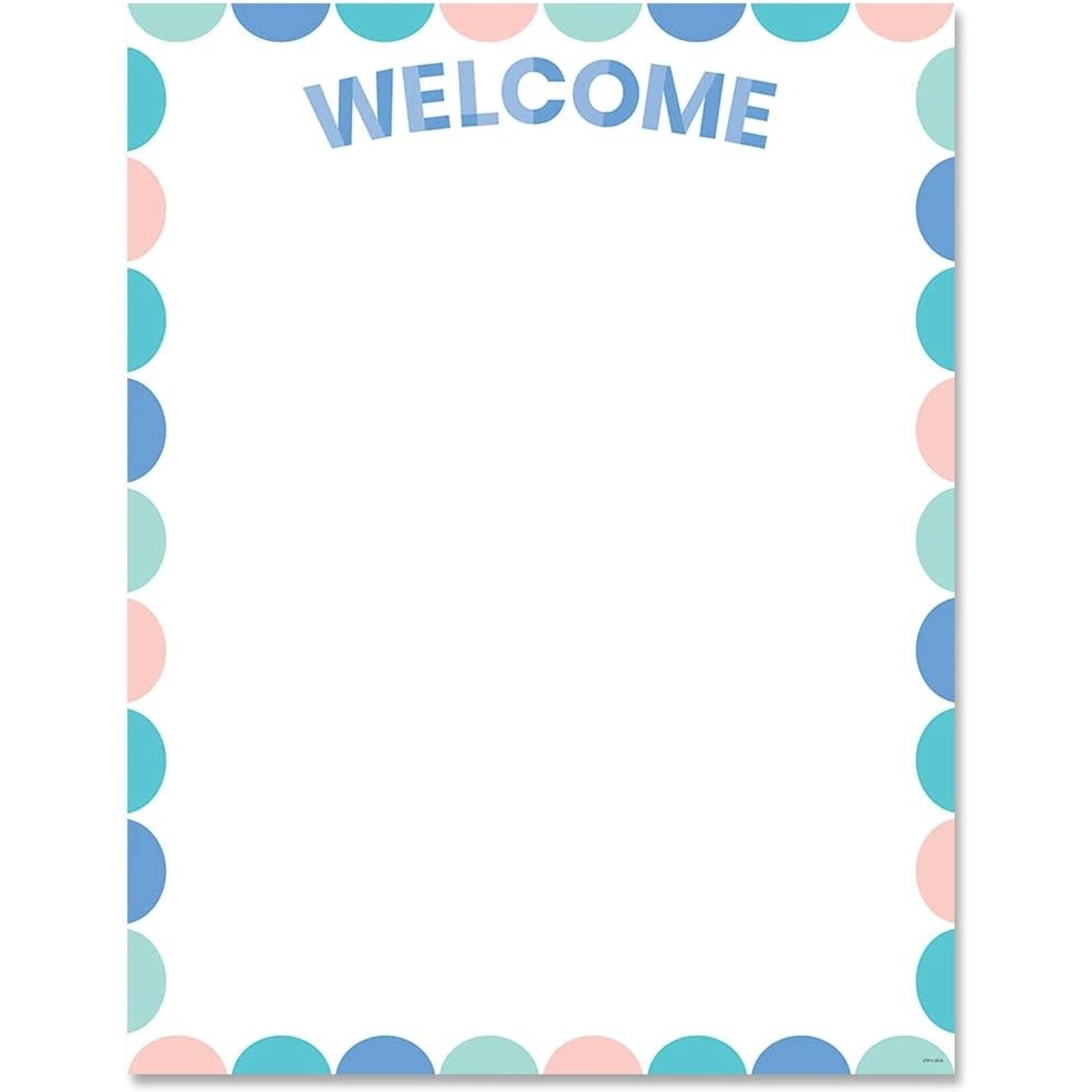 CREATIVE TEACHING PRESS Calm & Cool Welcome Chart