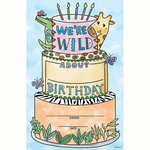 CREATIVE TEACHING PRESS Safari Friends Happy Birthday Award