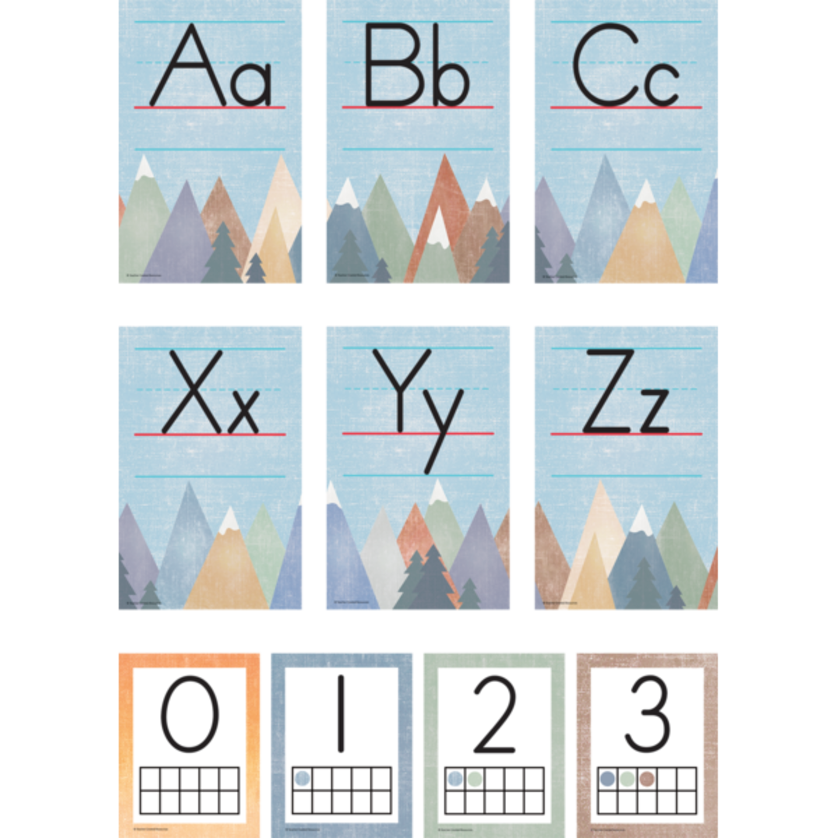 TEACHER CREATED RESOURCES Moving Mountains Alphabet Bulletin Board