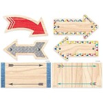 CREATIVE TEACHING PRESS Upcycle Style Arrows 6" Designer Cut-Outs