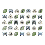 CREATIVE TEACHING PRESS Safari Friends Calendar Days