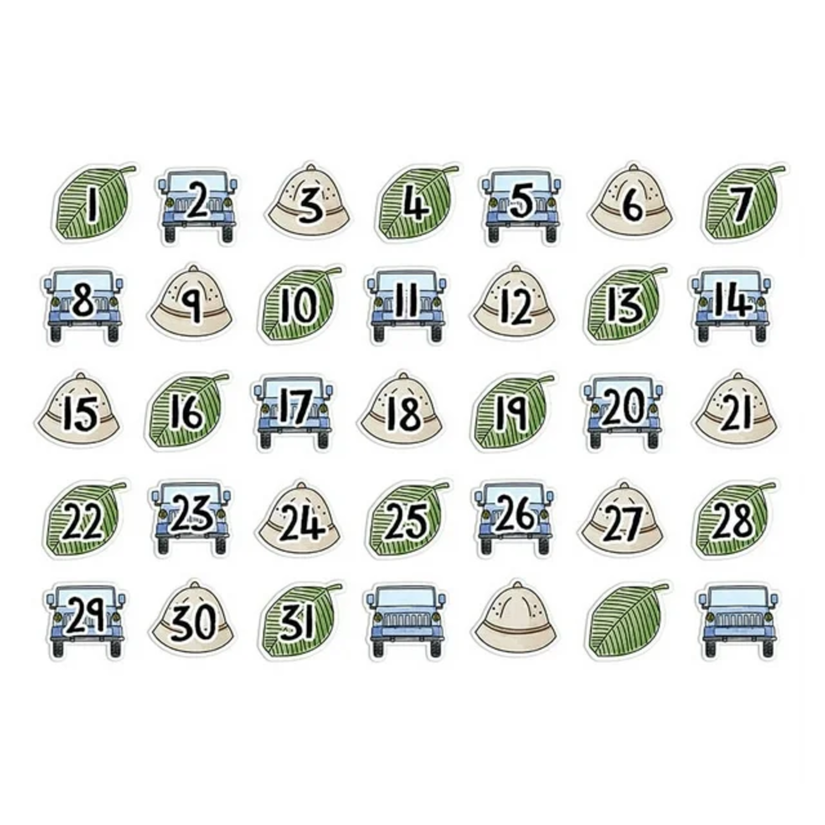 CREATIVE TEACHING PRESS Safari Friends Calendar Days