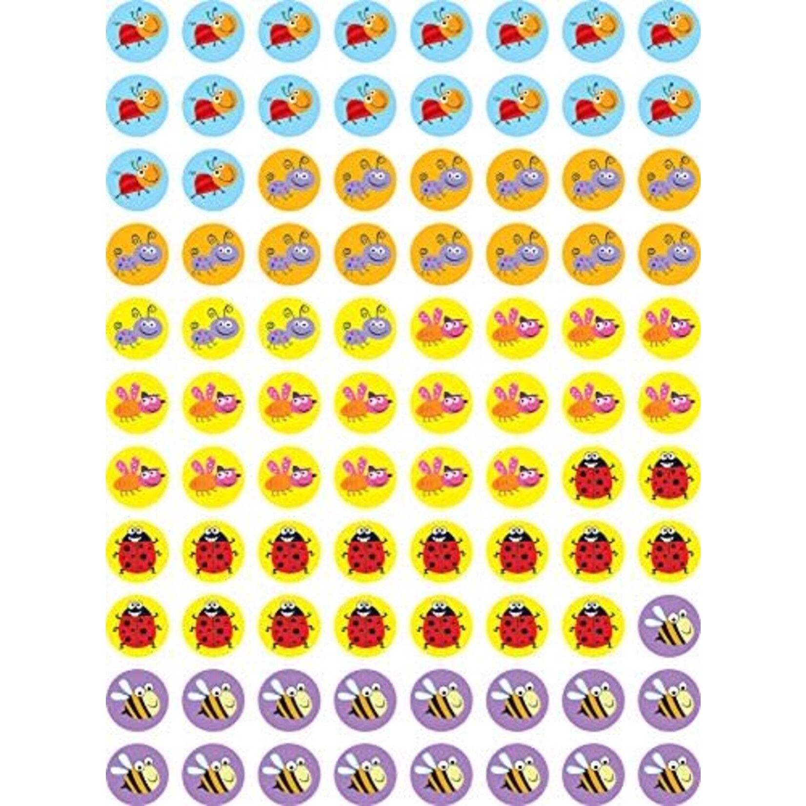 CREATIVE TEACHING PRESS Bugs Hot Spots Stickers