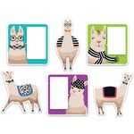 CREATIVE TEACHING PRESS 6 In Bold Bright Llamas Cutouts Designer