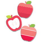CREATIVE TEACHING PRESS CLM Poppy Red Apples 10" Designer Cut-Outs