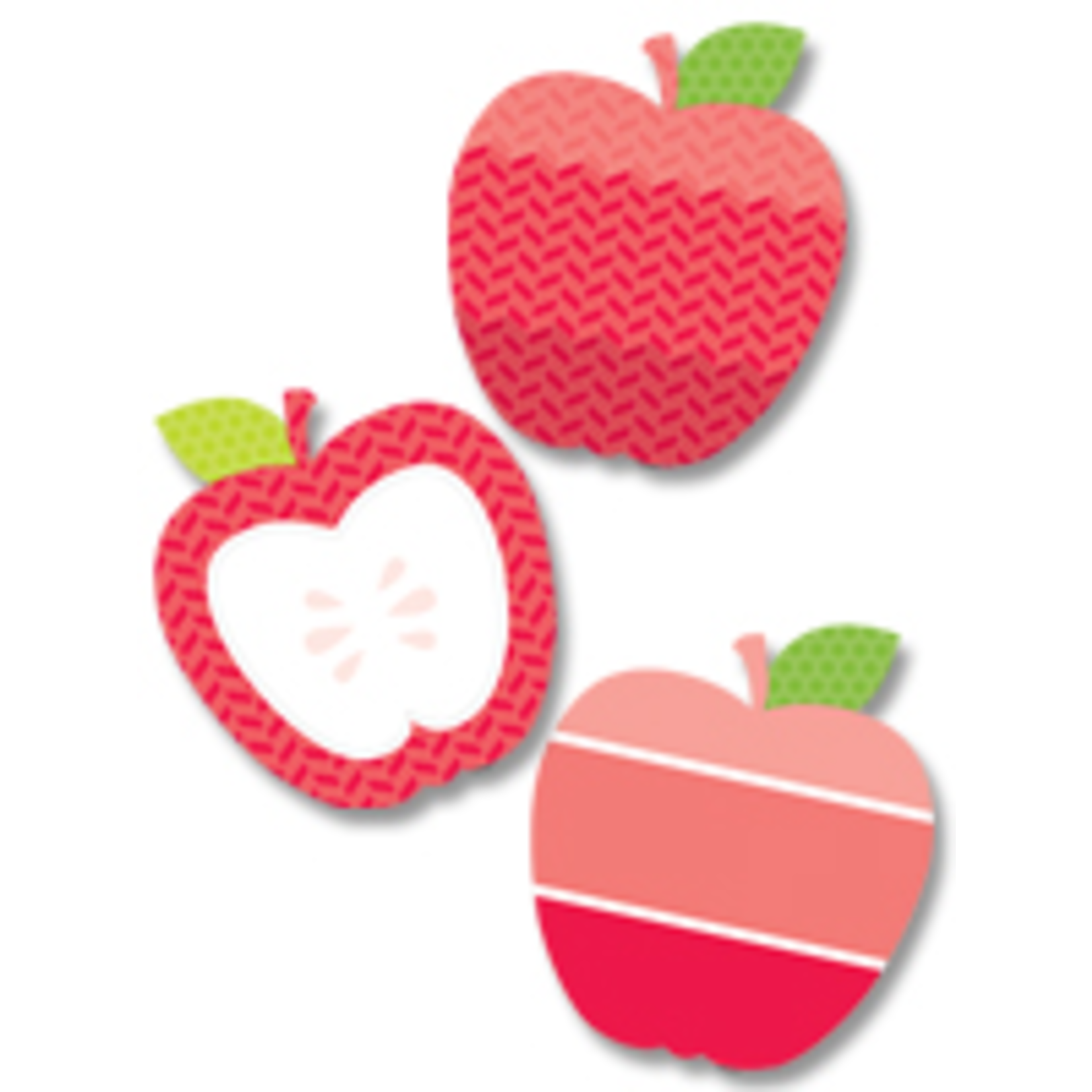 CREATIVE TEACHING PRESS Poppy Red Apples 10" Designer Cut-Outs