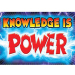 TREND ENTERPRISES INC Knowledge is Power Poster