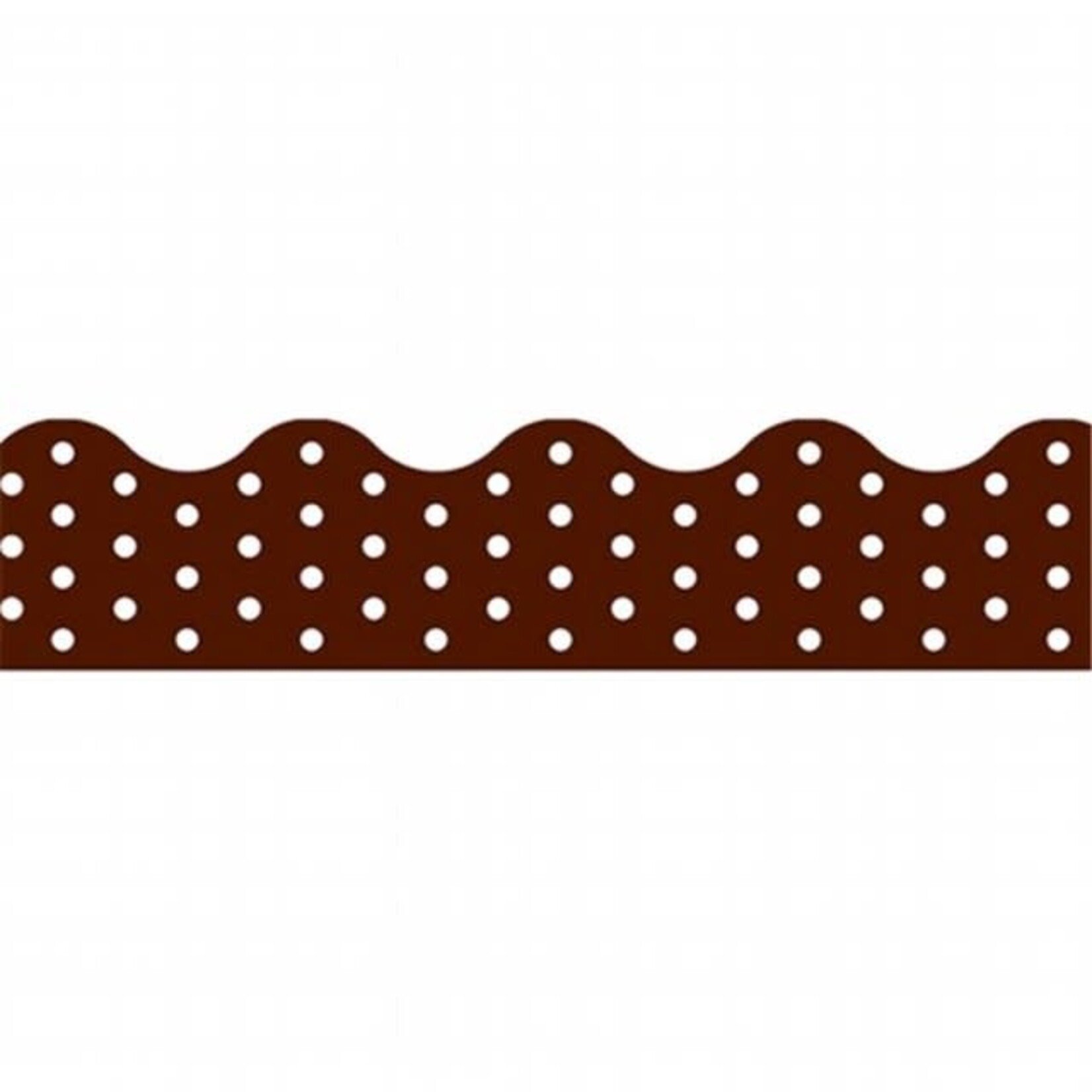 TREND ENTERPRISES INC Polka Dots Chocolate Terrific Trim