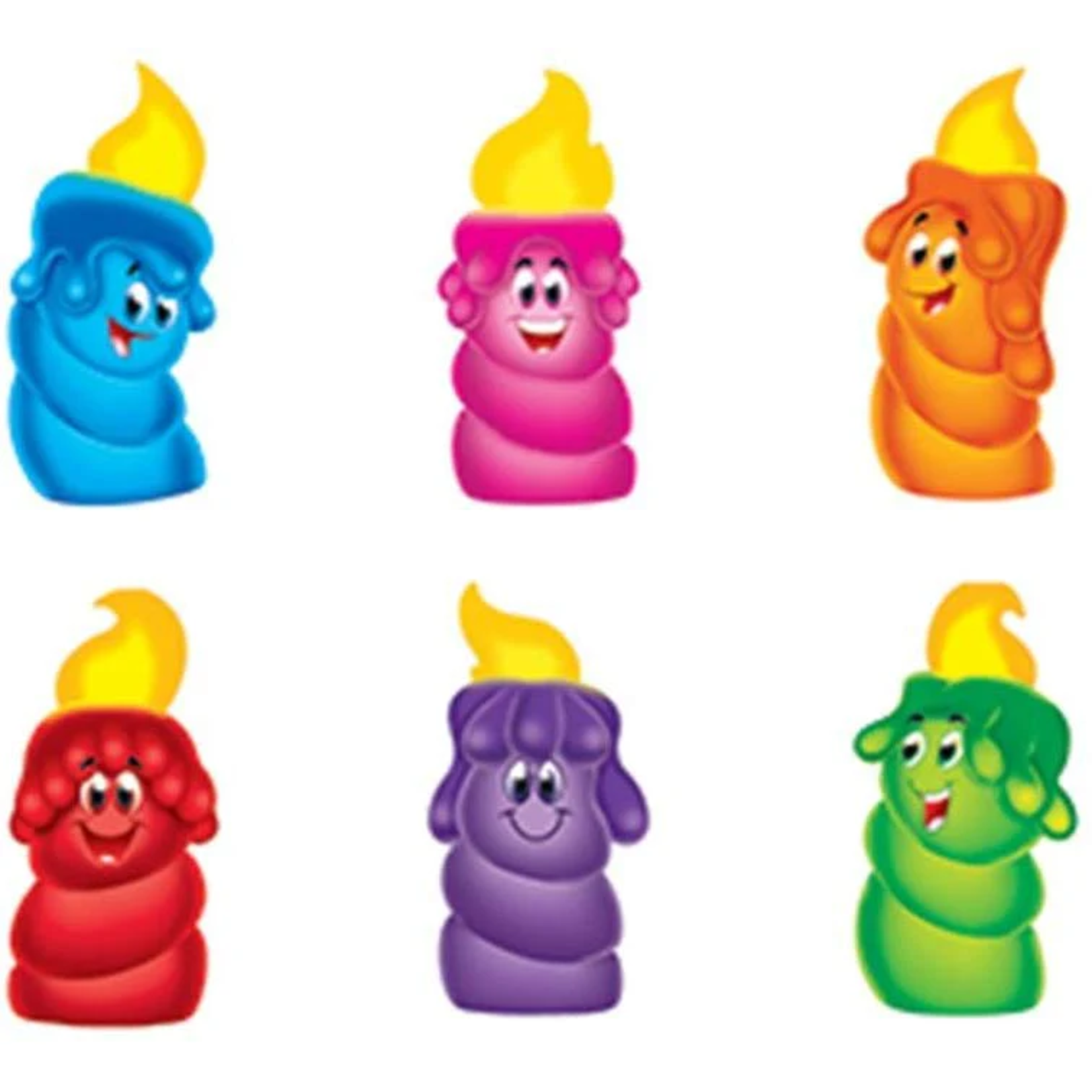 TREND ENTERPRISES INC Candle Brights Accents Standard Size Variety Pack