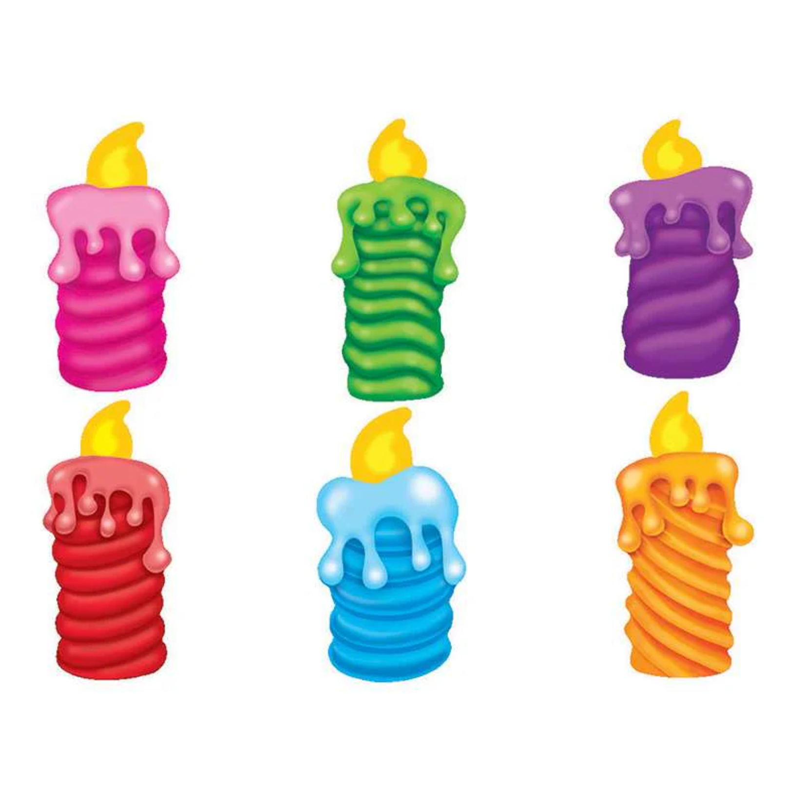 TREND ENTERPRISES INC Candle Brights Accents Standard Size Variety Pack