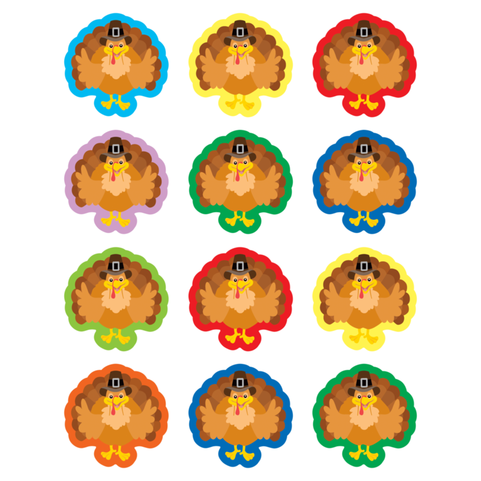 TEACHER CREATED RESOURCES Turkeys Stickers