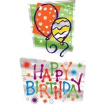 TREND ENTERPRISES INC Happy Birthday Foil Bright Stickers