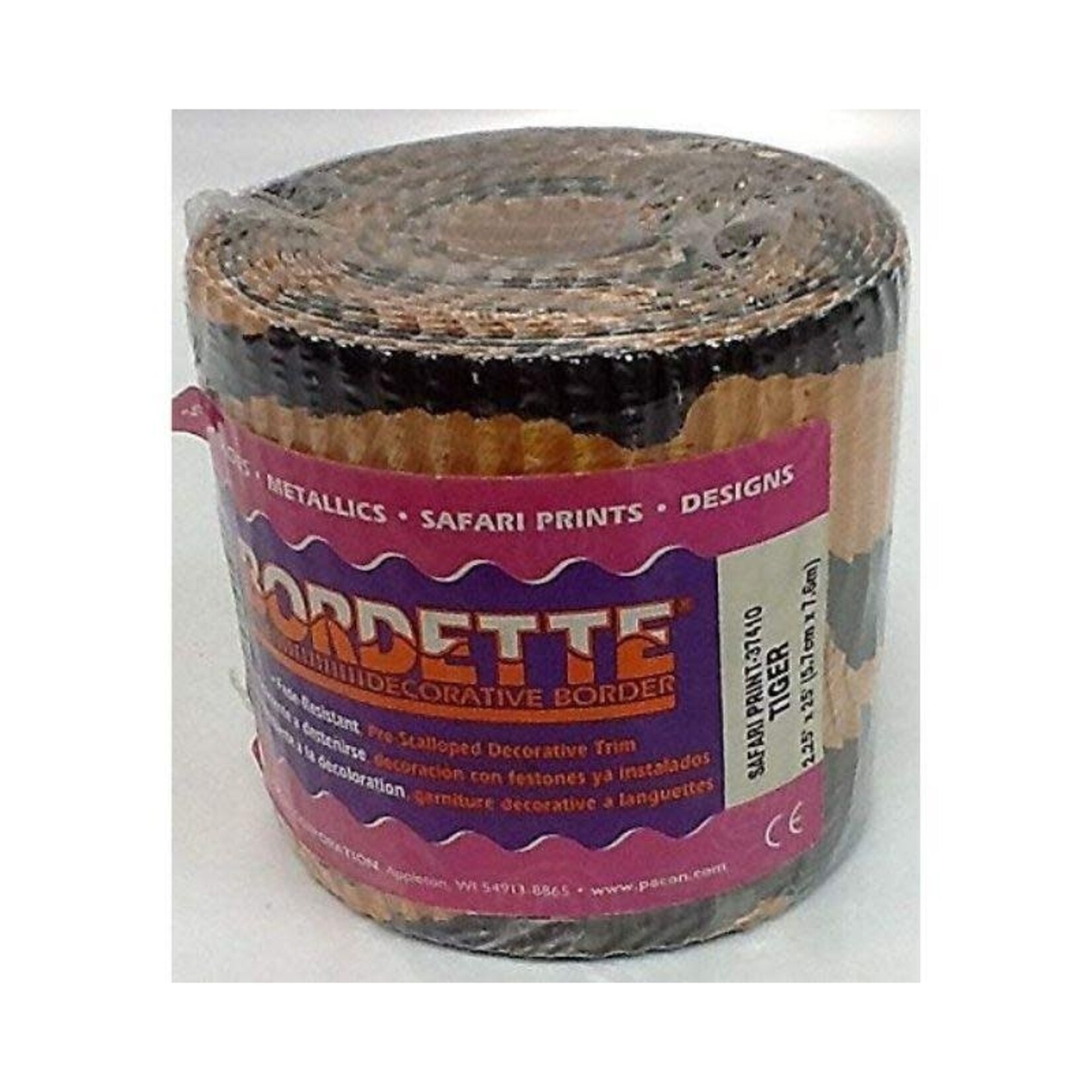 DIXON TICONDEROGA COMPANY Pacon Safari Tiger Design Bordette