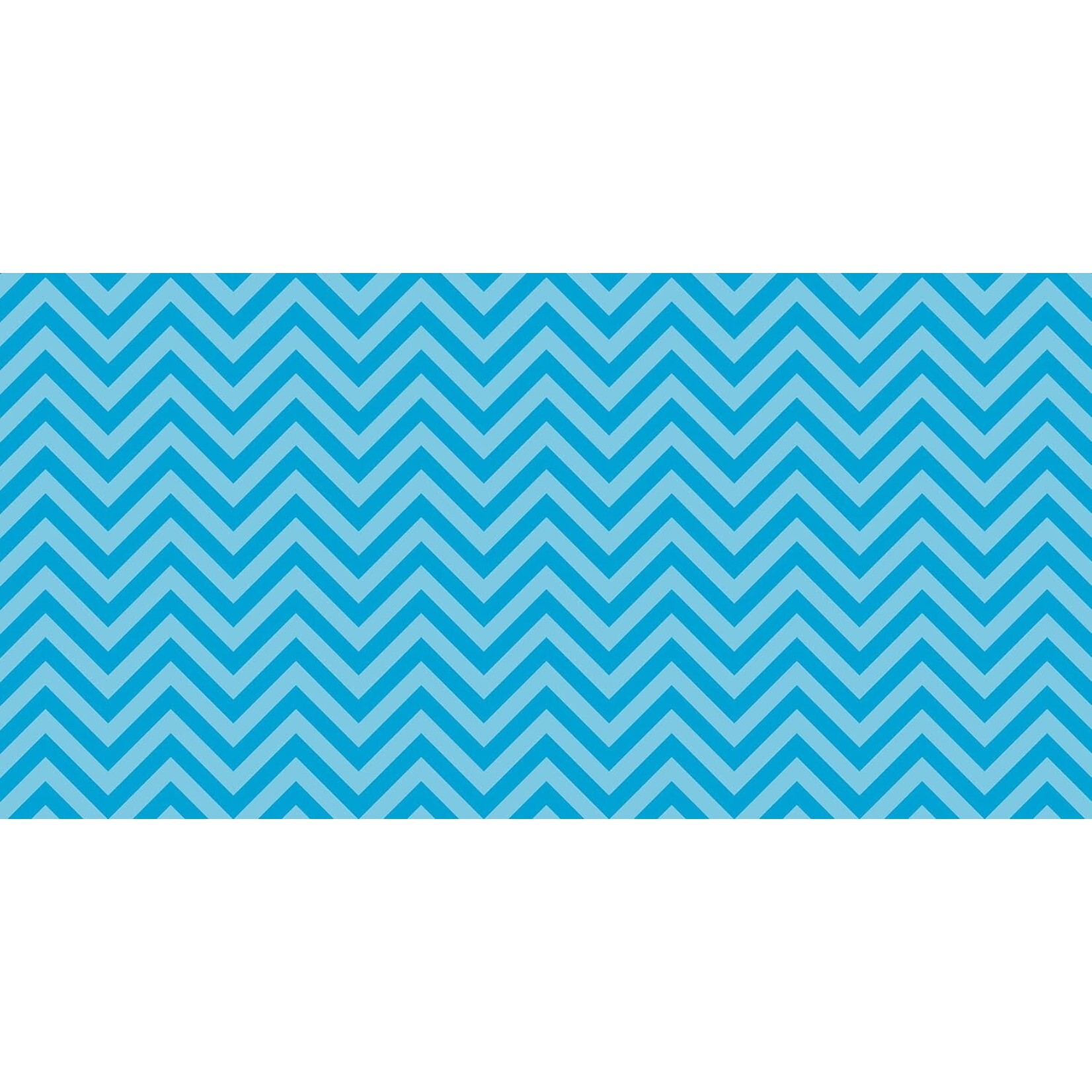 DIXON TICONDEROGA COMPANY Fadeless Bulletin Board Paper, Chic Chevron-Aqua