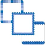 CREATIVE TEACHING PRESS Painted Palette Blue Chart Cards 10" Designer Cut-Outs