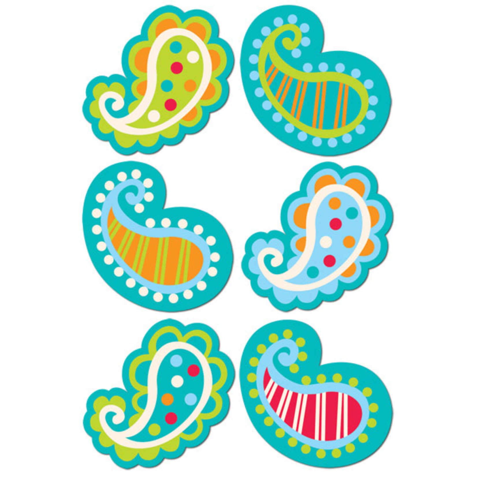 CREATIVE TEACHING PRESS Paisley Accents 6"