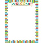 CREATIVE TEACHING PRESS Dots On Turquoise Welcome Chart