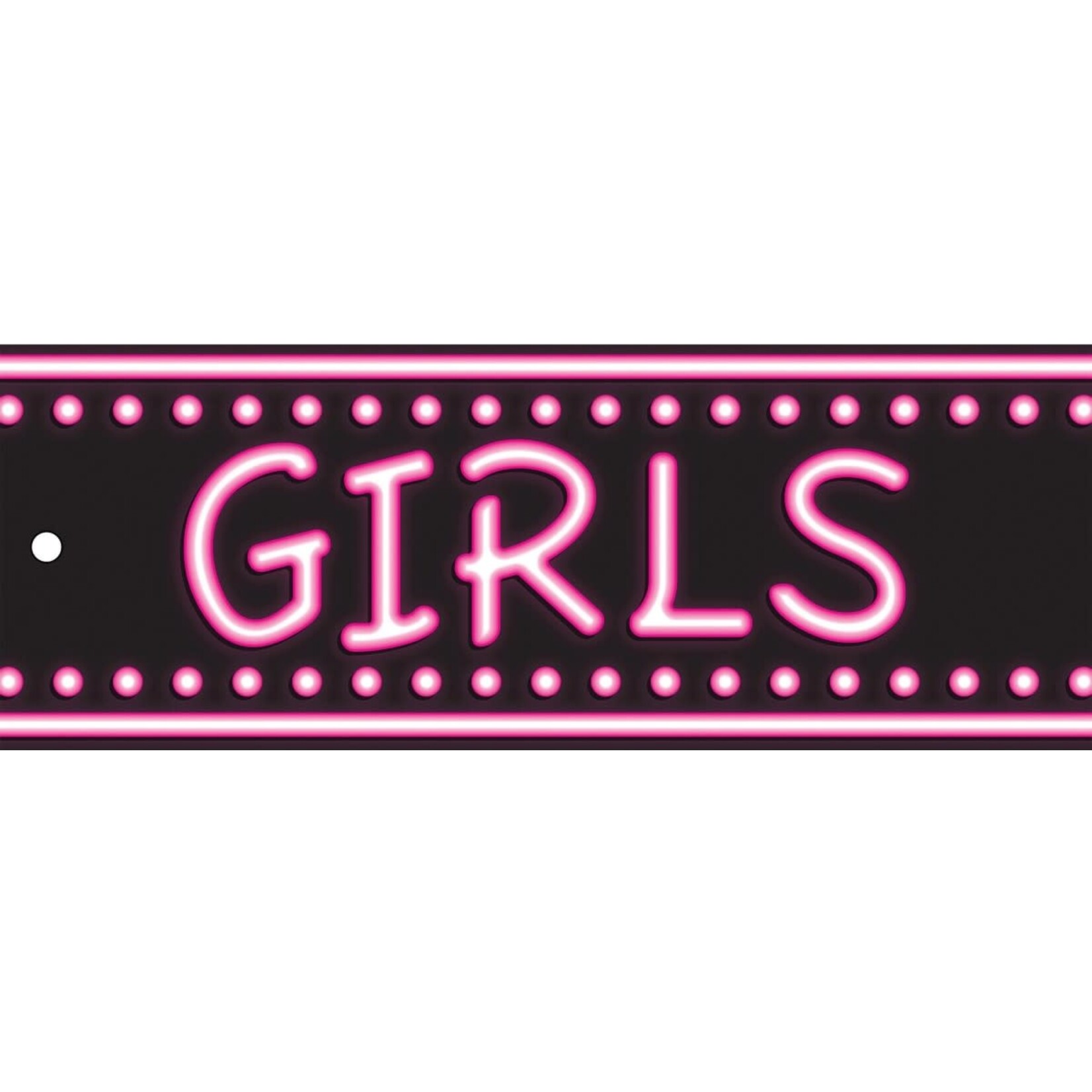 ASHLEY INCORPORATED Laminated Hall Pass Neon Girls