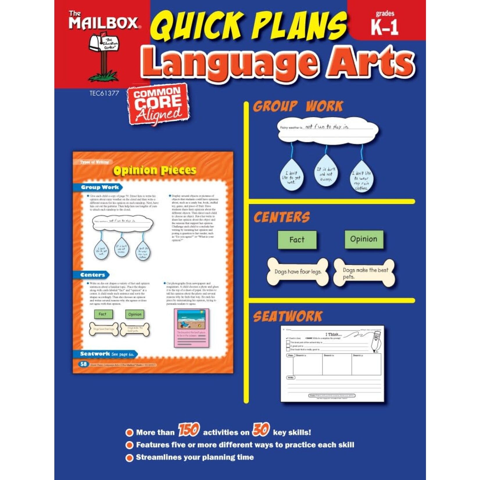 Quick Plans Language Arts (Grs. K-1)