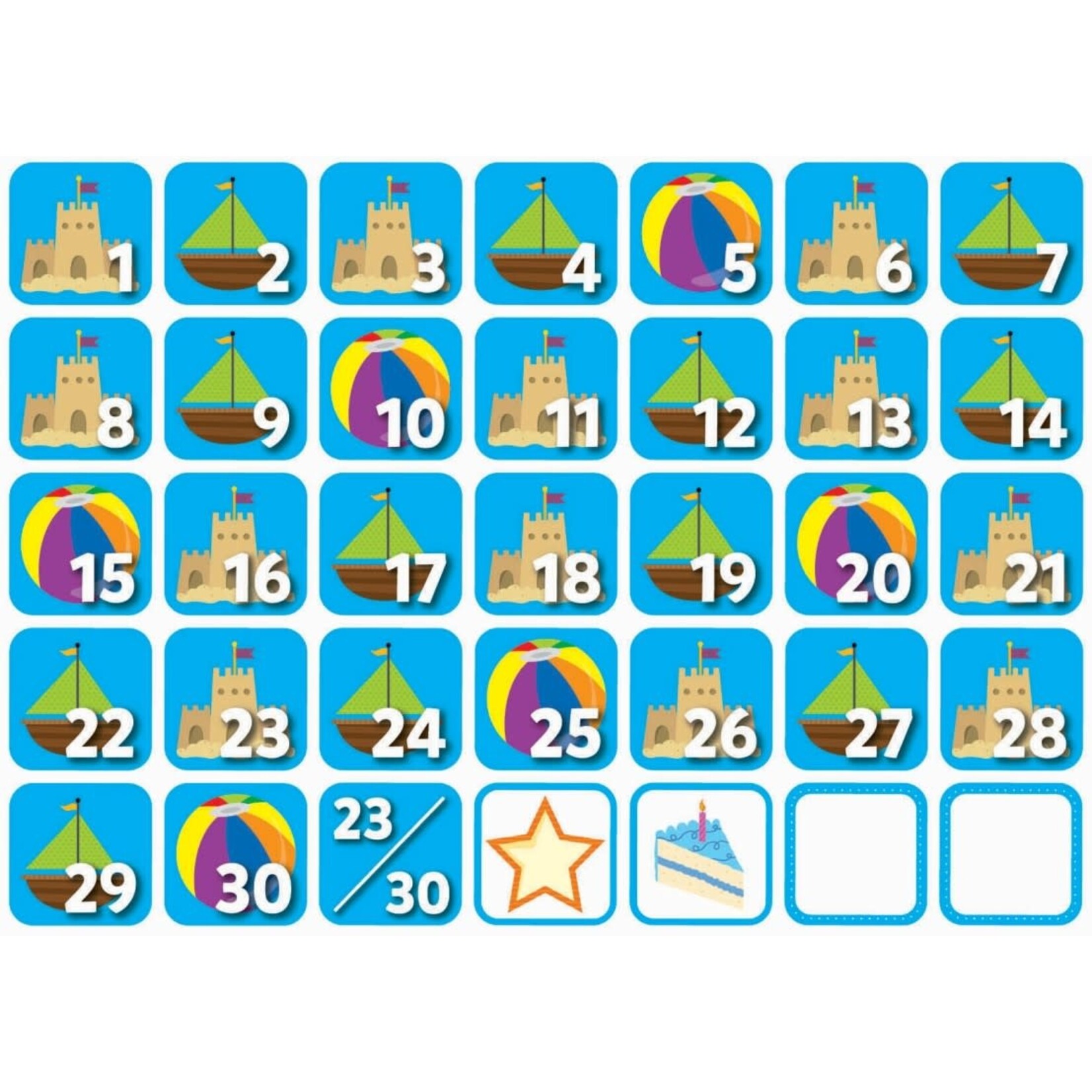 CREATIVE TEACHING PRESS June Seasonal Calendar Days