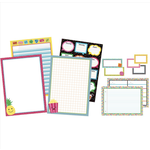 CARSON DELLOSA PUBLISHING CO School Pop Classroom Organizers Bulletin Board Set