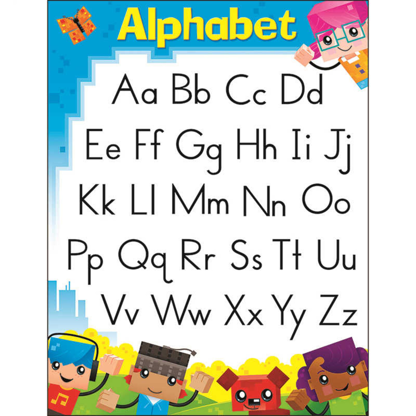 TREND ENTERPRISES INC Alphabet Blockstars Learning Chart