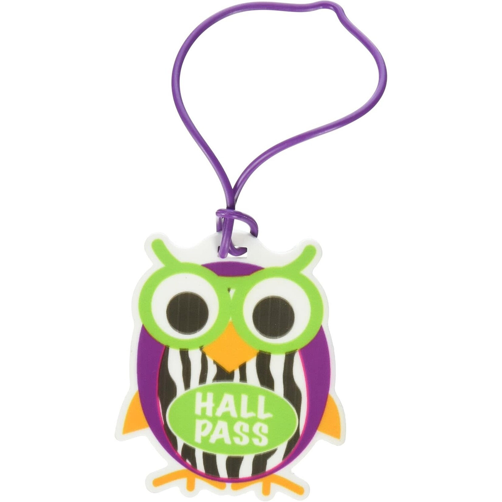 ASHLEY INCORPORATED Colorful Owl Hall Pass