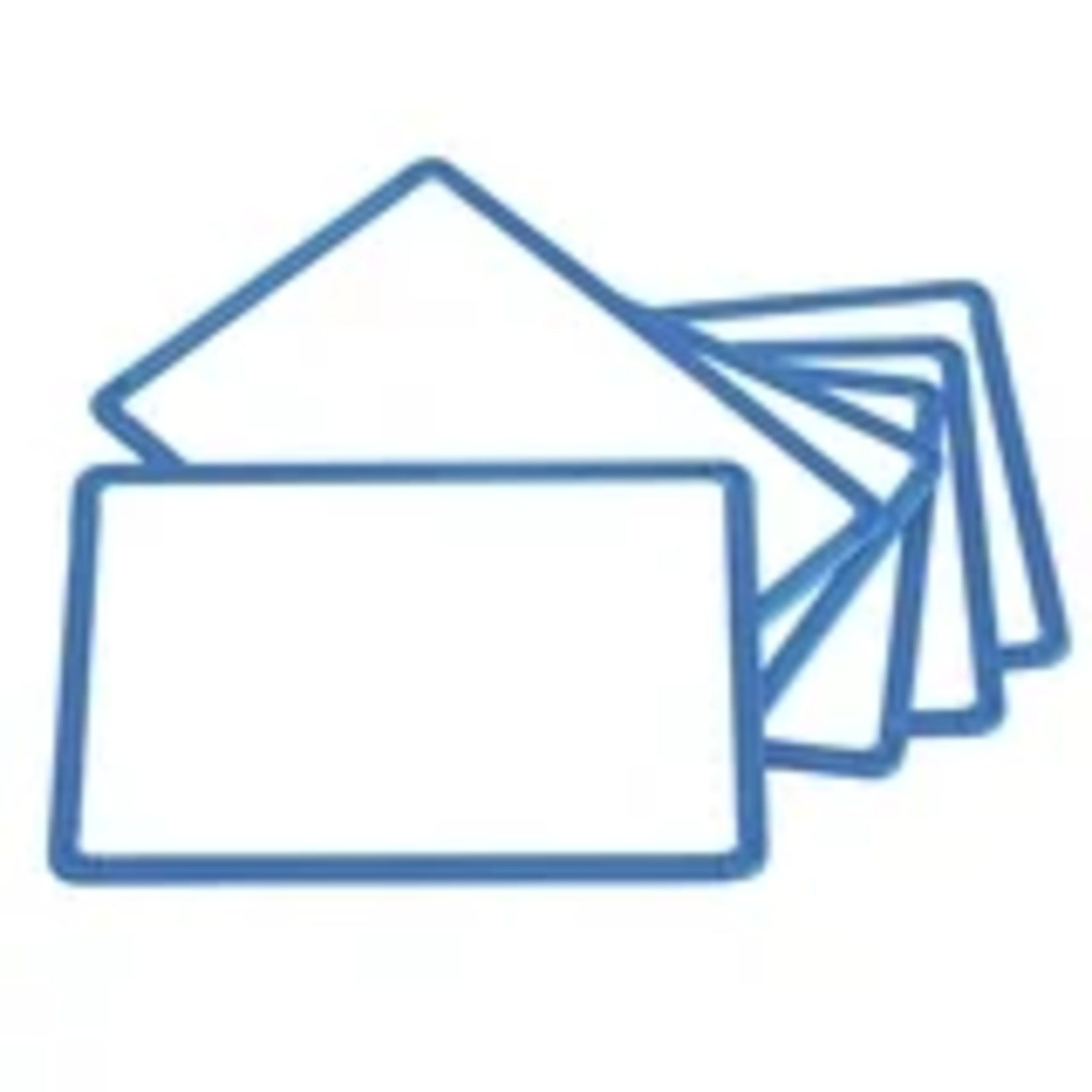 Magnetic Plastic Framed Whiteboards Set Of 6