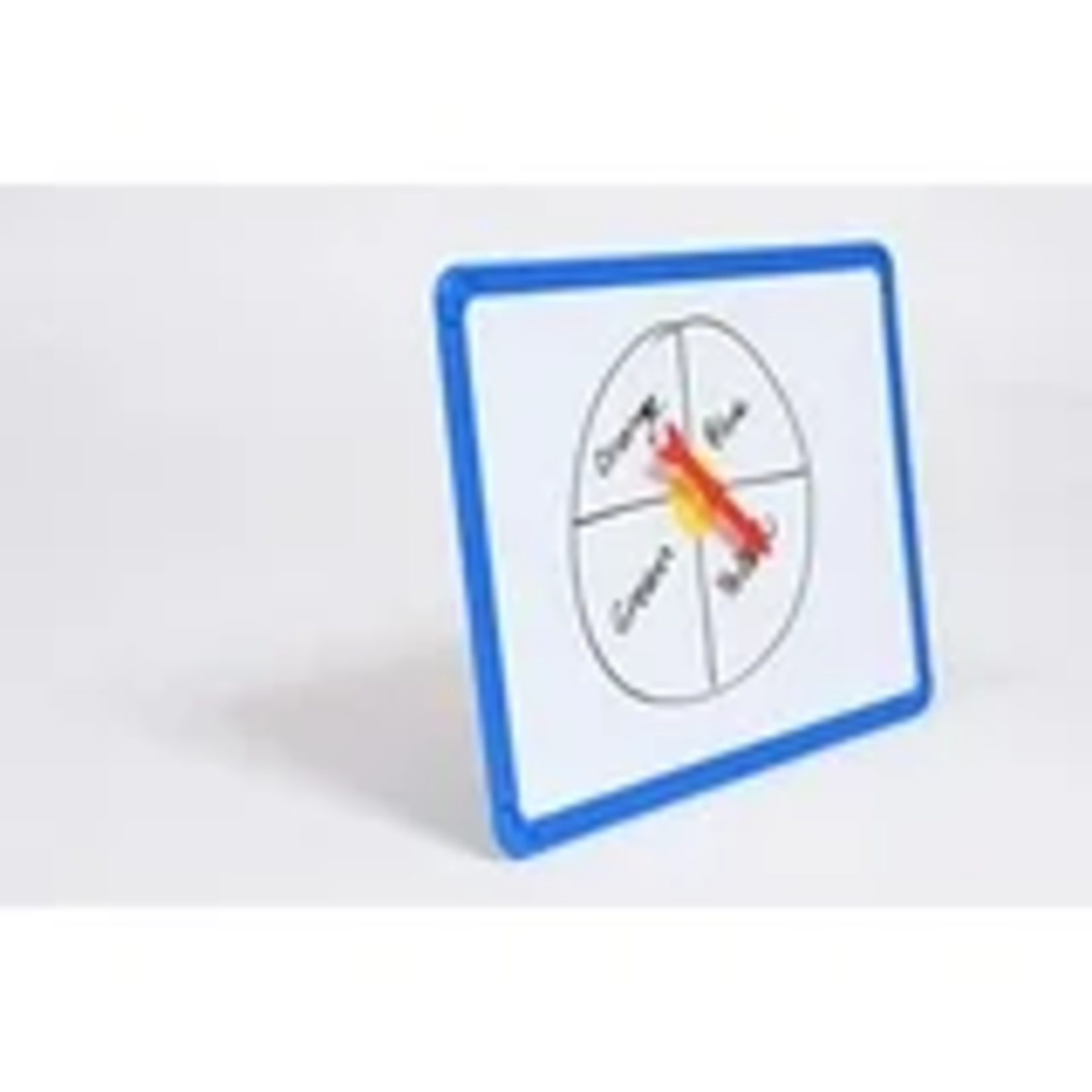 Magnetic Plastic Framed Whiteboards Set Of 6
