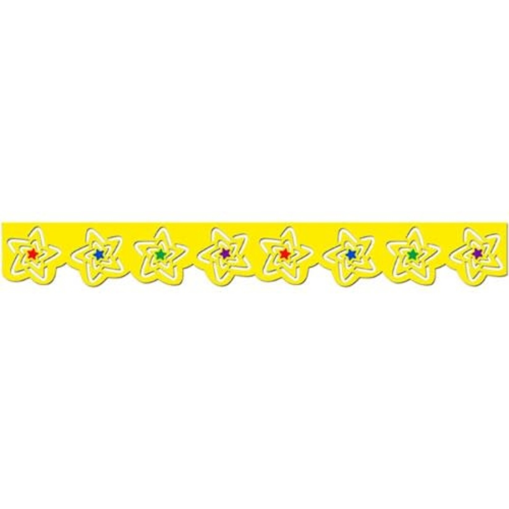 CREATIVE TEACHING PRESS Stars Jumbo Stencil-Cut Borders