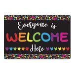 ASHLEY INCORPORATED Everyone Is Welcome Here (Hearts) Mat