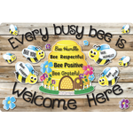ASHLEY INCORPORATED Every Busy Bee Is Welcome Here Mouse Pad